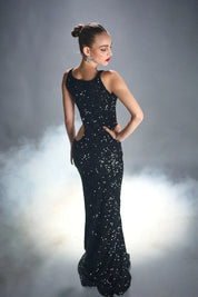 BLACK YOLE dress