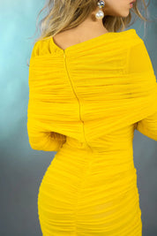 MIGHTY long draped dress