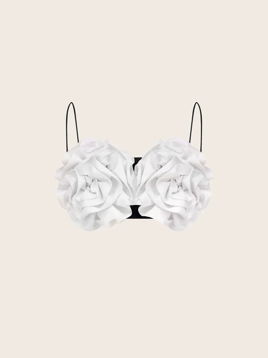 TANAMI - Flower crop top