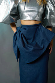 FLASHY bow skirt