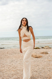 TAKLAMAKAN - Linen skirt